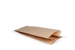 Snackzak Geperforeerd Kraft nr.25 BIO (0.5 pond)(1600 stuks) Best
