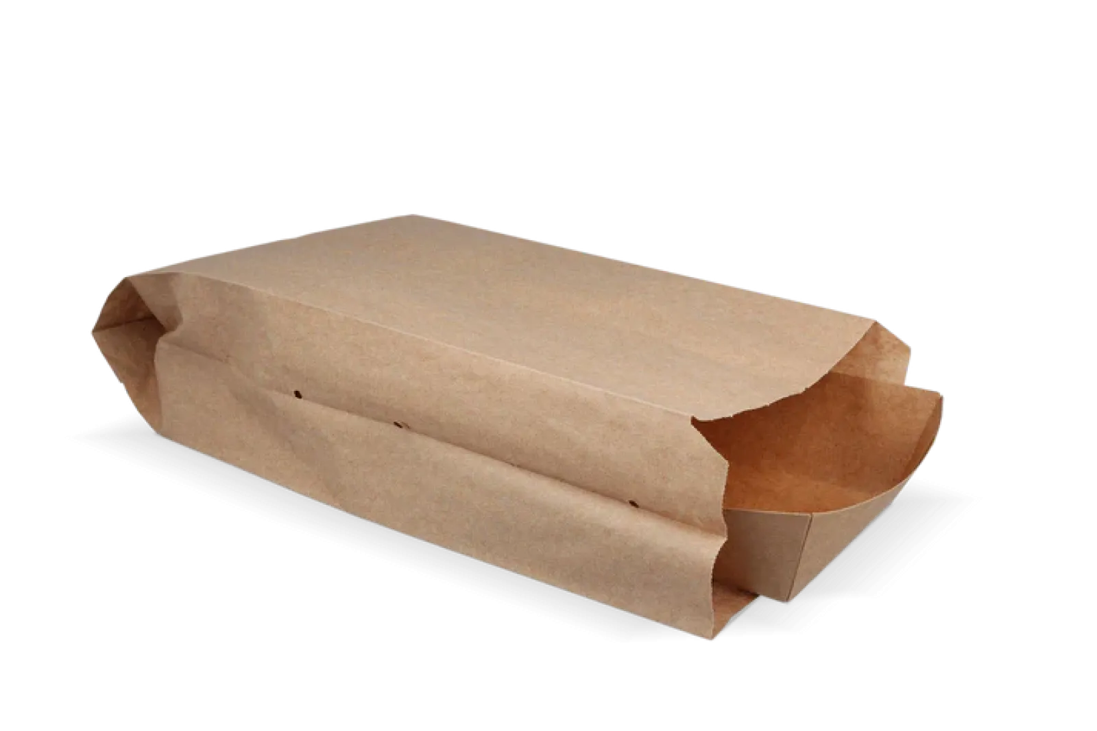 Snackzak Geperforeerd Kraft nr.27 BIO (1 pond)(1200 stuks) Clearance