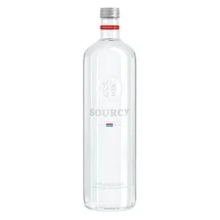 Sourcy Rood Mineraalwater Sprankelend Glas (12x75cl) New