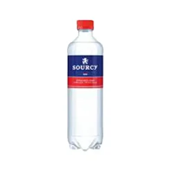 Sourcy Rood Mineraalwater Sprankelend (6x 50cl) New
