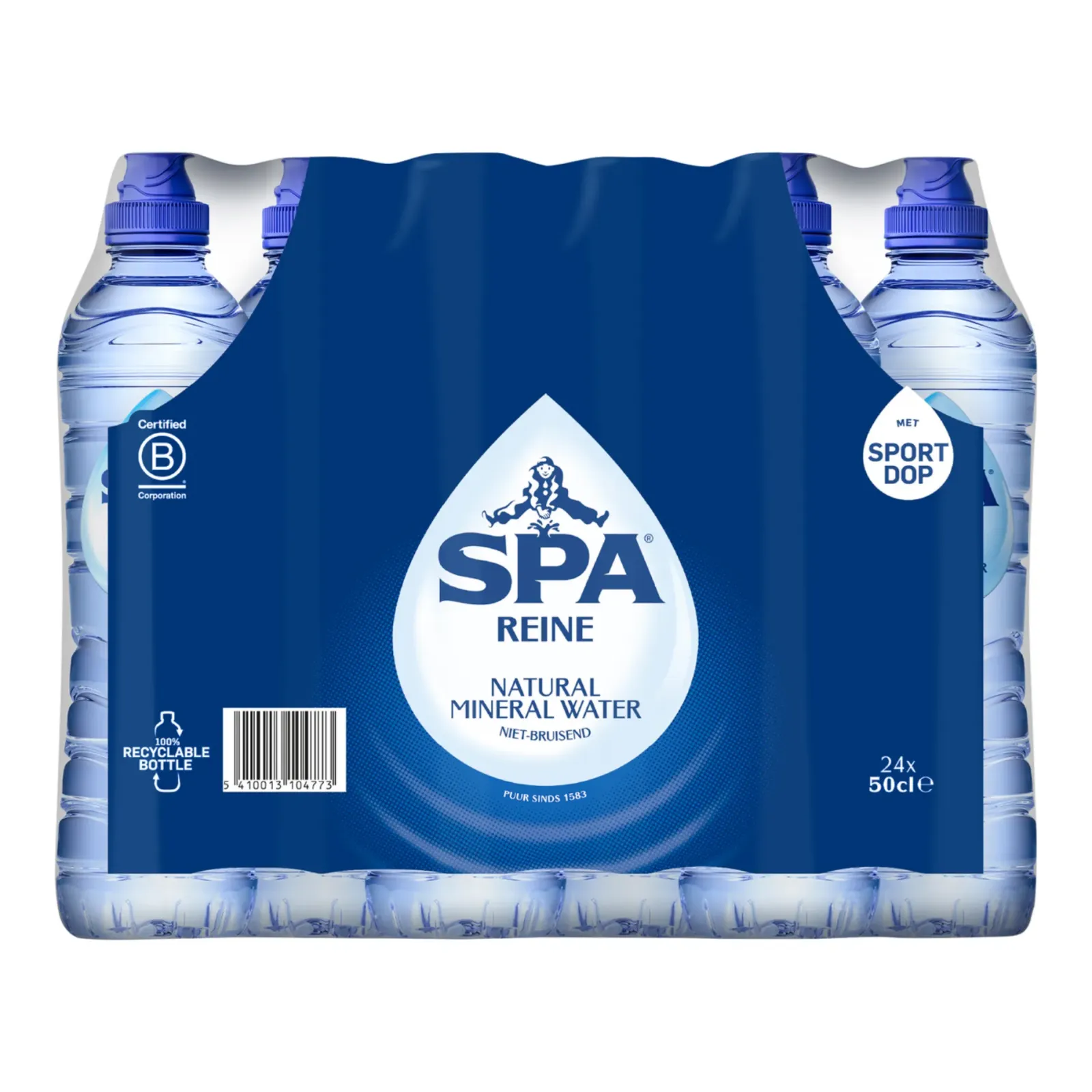 Spa Reine Blauw Sportdop (24x 50cl) Hot