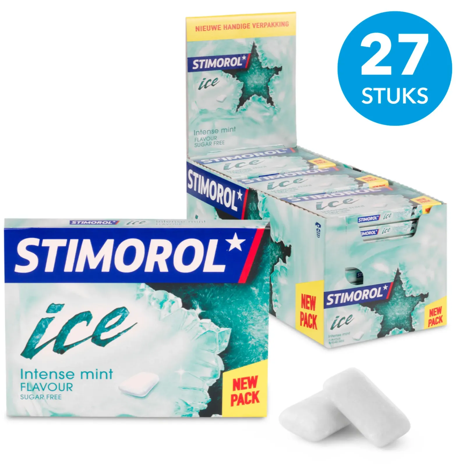 Stimorol Ice Intense Mint (27x 17gr) New