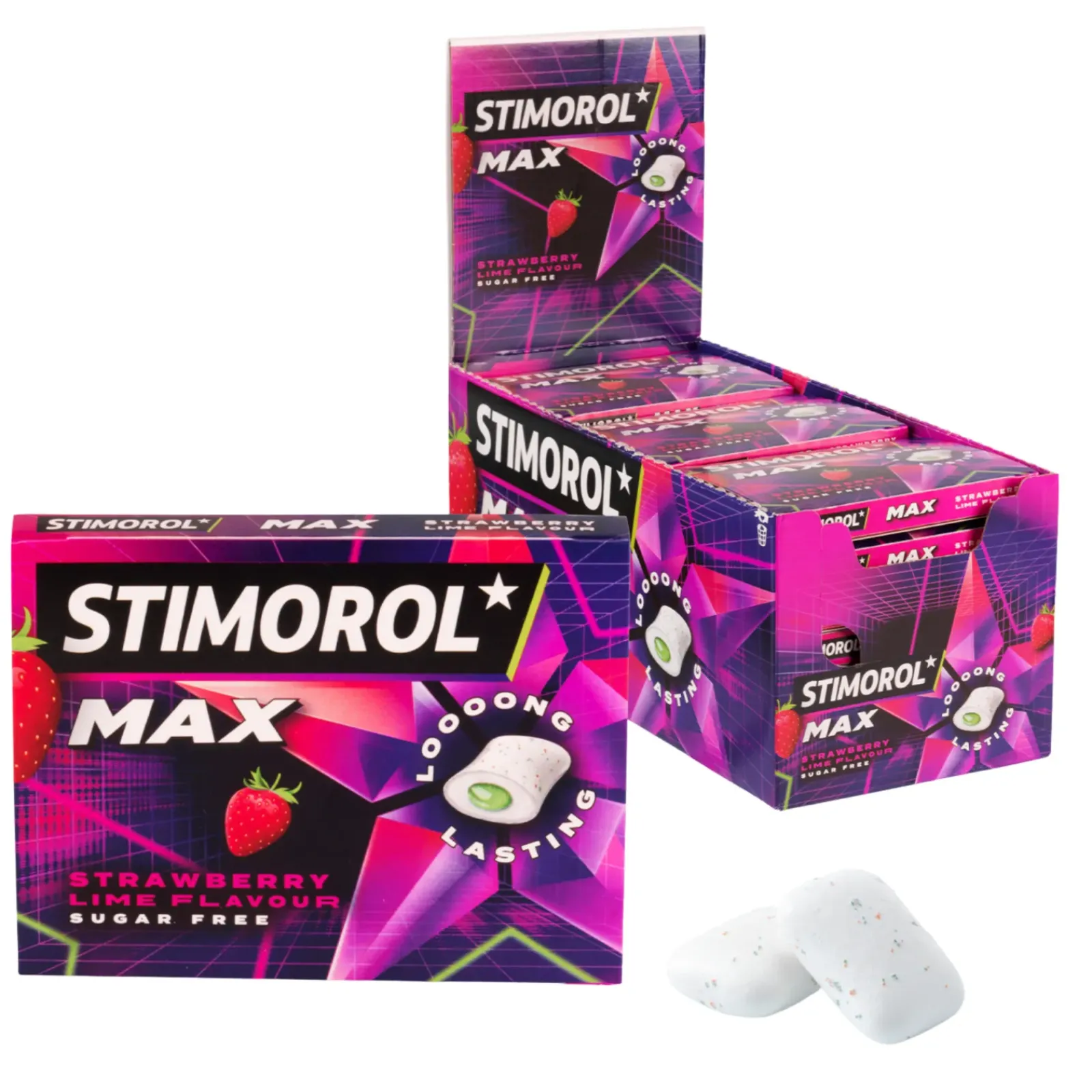 Stimorol Max Strawberry Lime (21x 20gr) Outlet