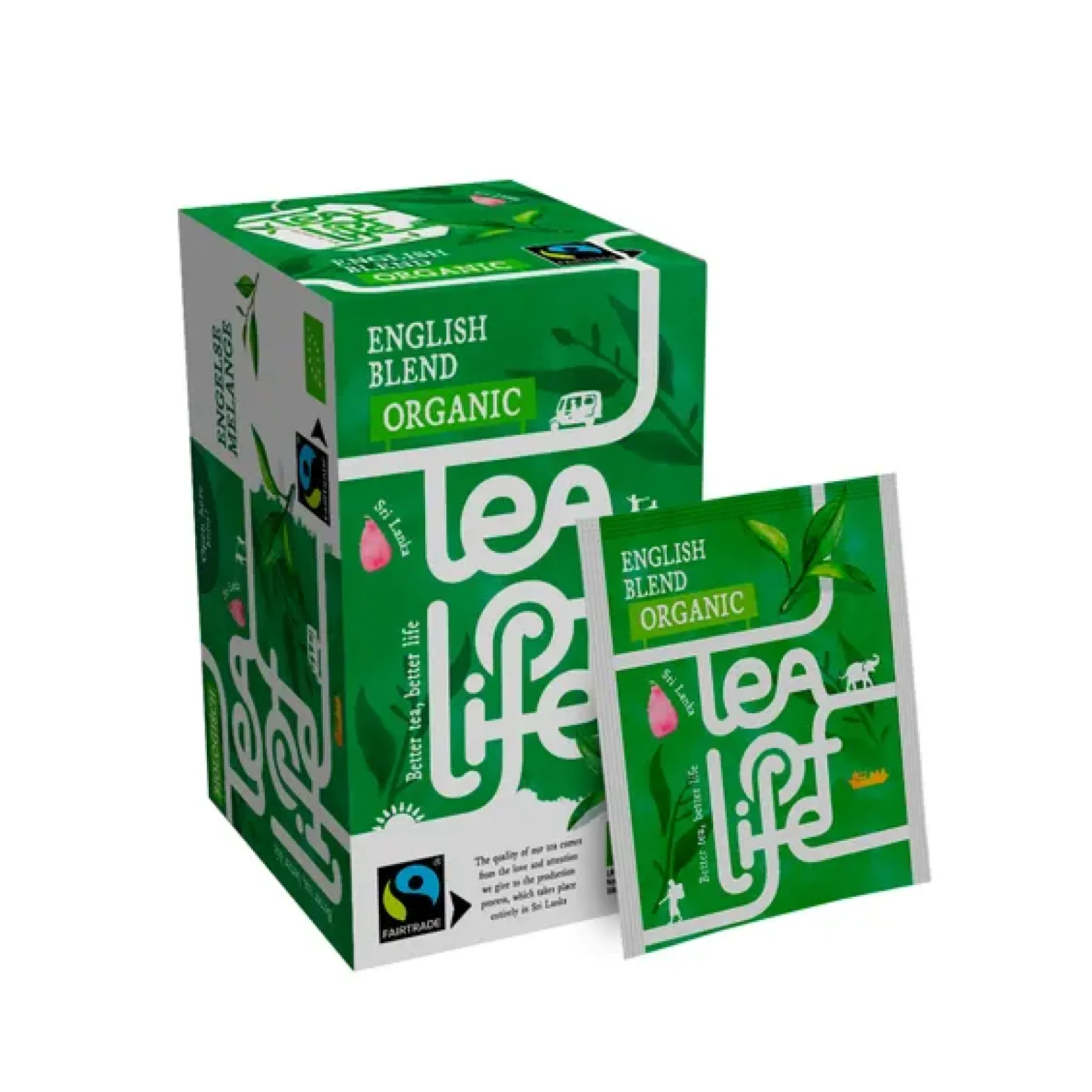 Tea of Life Fairtrade Organic English Blend (25×1,5gr) Clearance