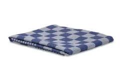 Wecoline Theedoek Geblokt Blauw 70×70 cm (6 stuks) Best