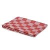 Wecoline Theedoek geblokt rood 70×70 cm (6 stuks) Discount