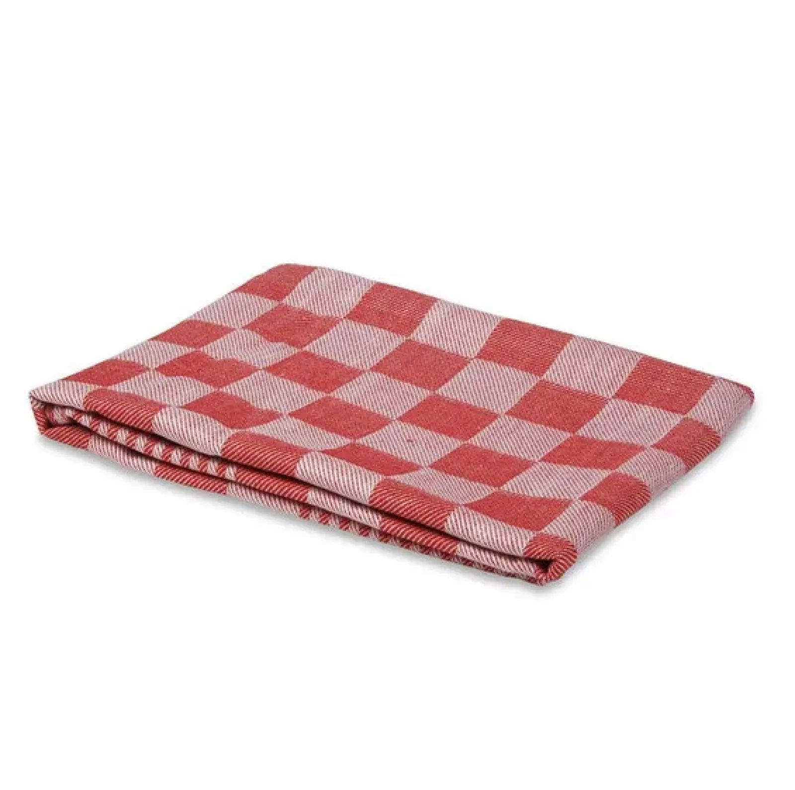 Wecoline Theedoek geblokt rood 70×70 cm (6 stuks) Discount