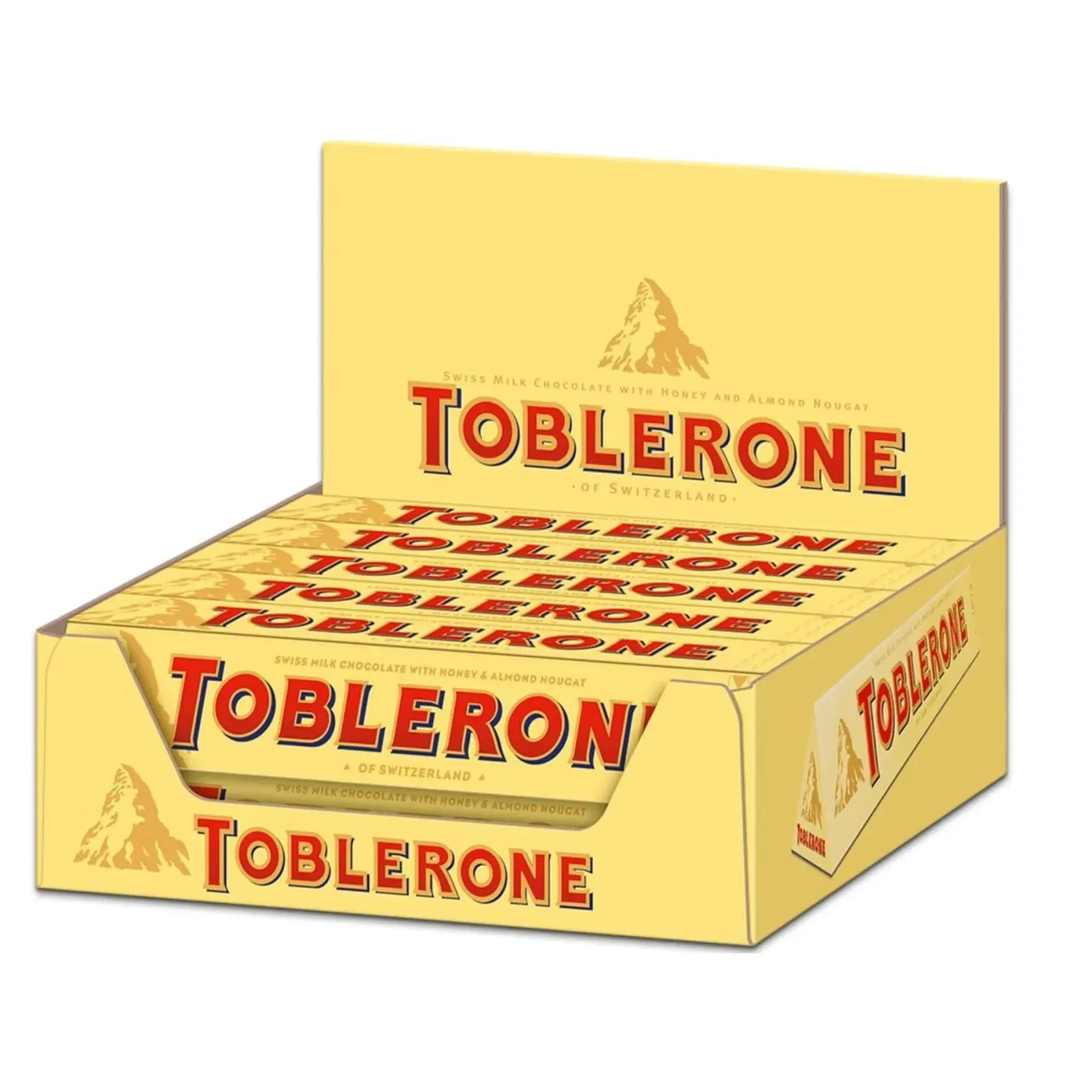 Toblerone Melkchocolade Geel (20x 100gr) New