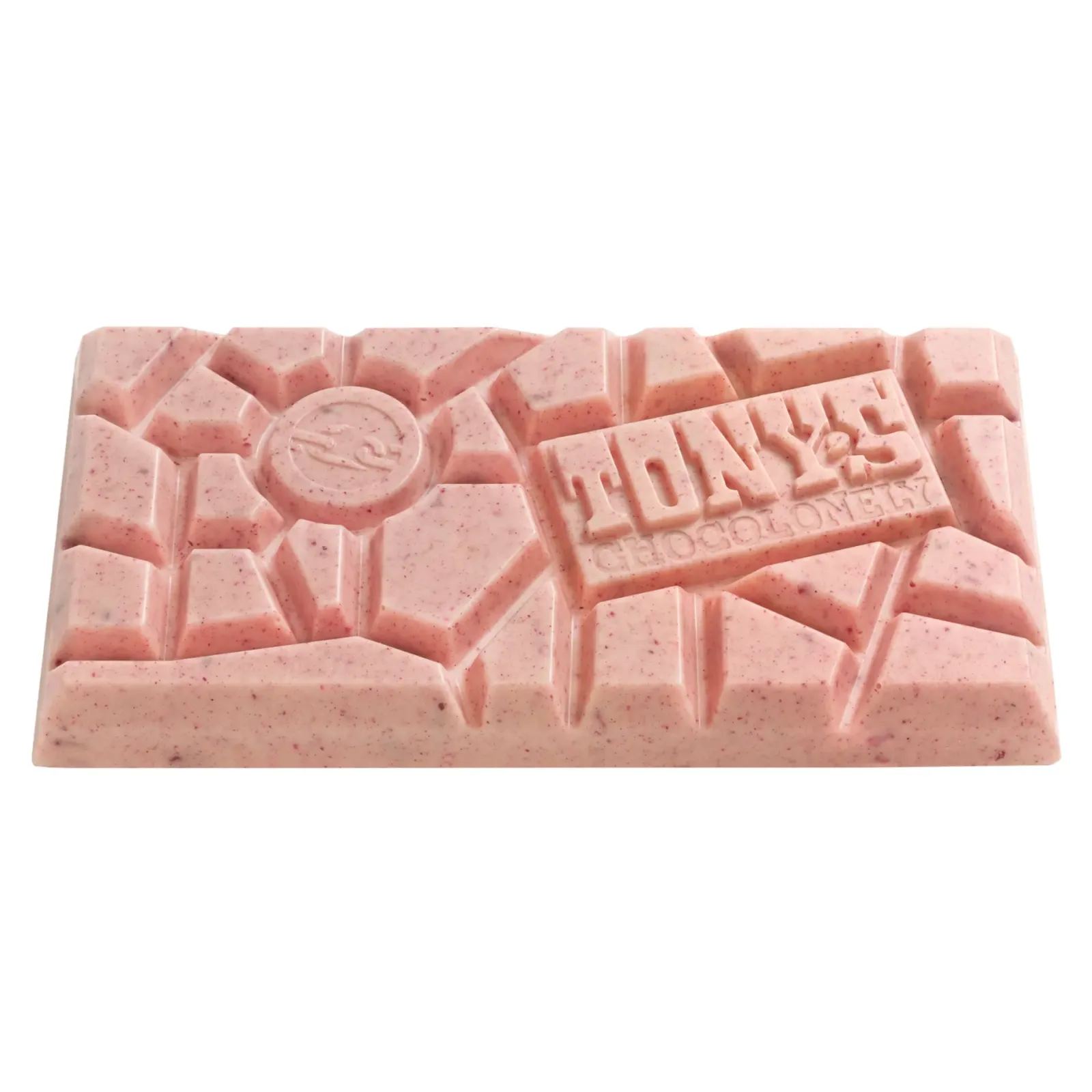 Tony's Chocolonely Tony’s Chocolonely Reep Wit Framboos Knettersuiker (15x 180gr) Clearance