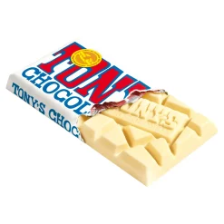 Tony's Chocolonely Tony’s Chocolonely Reep Witte Chocolade (15x 180gr) Best
