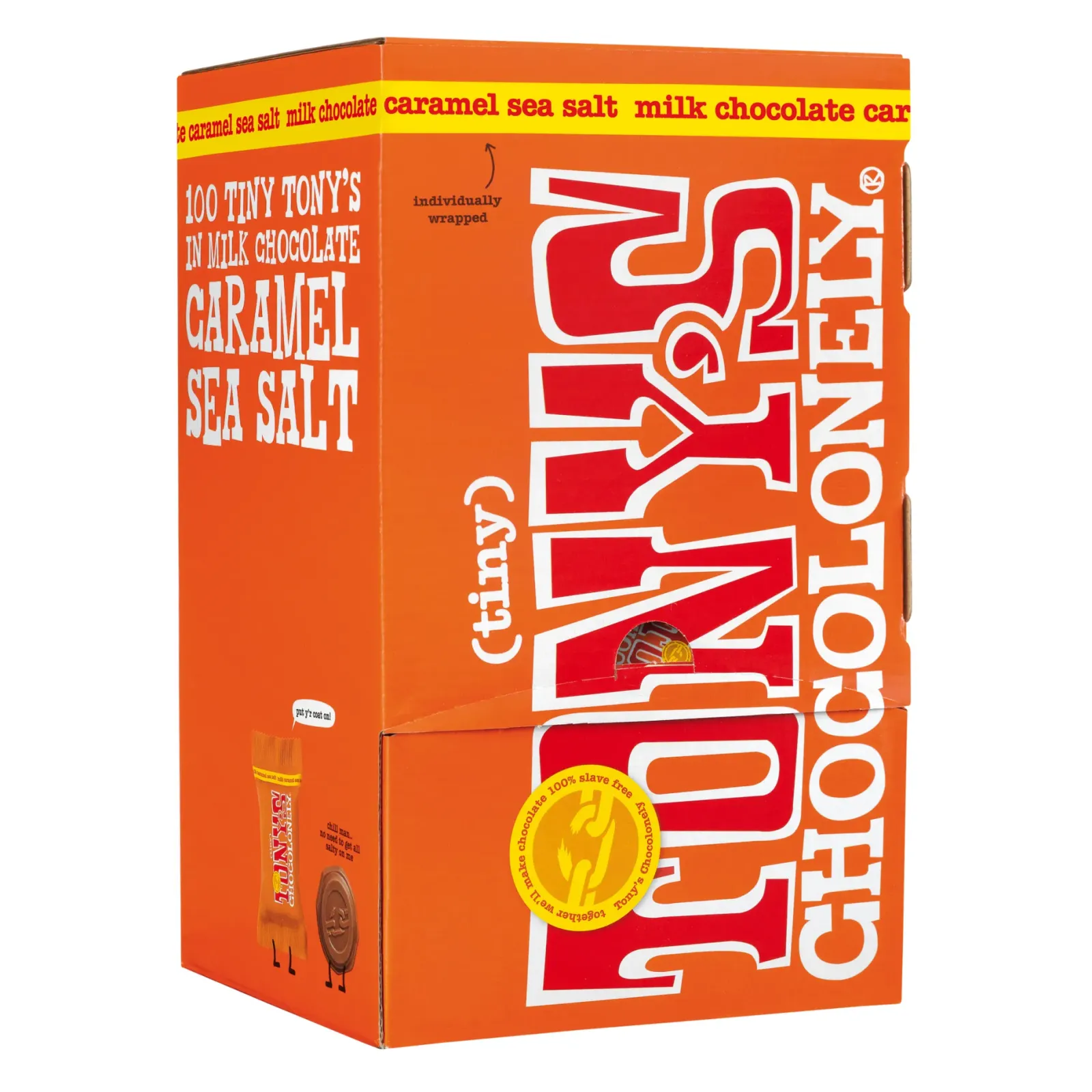 Tony's Chocolonely Tony’s Chocolonely Tiny Tony’s Karamel Zeezout (900 gr) Online