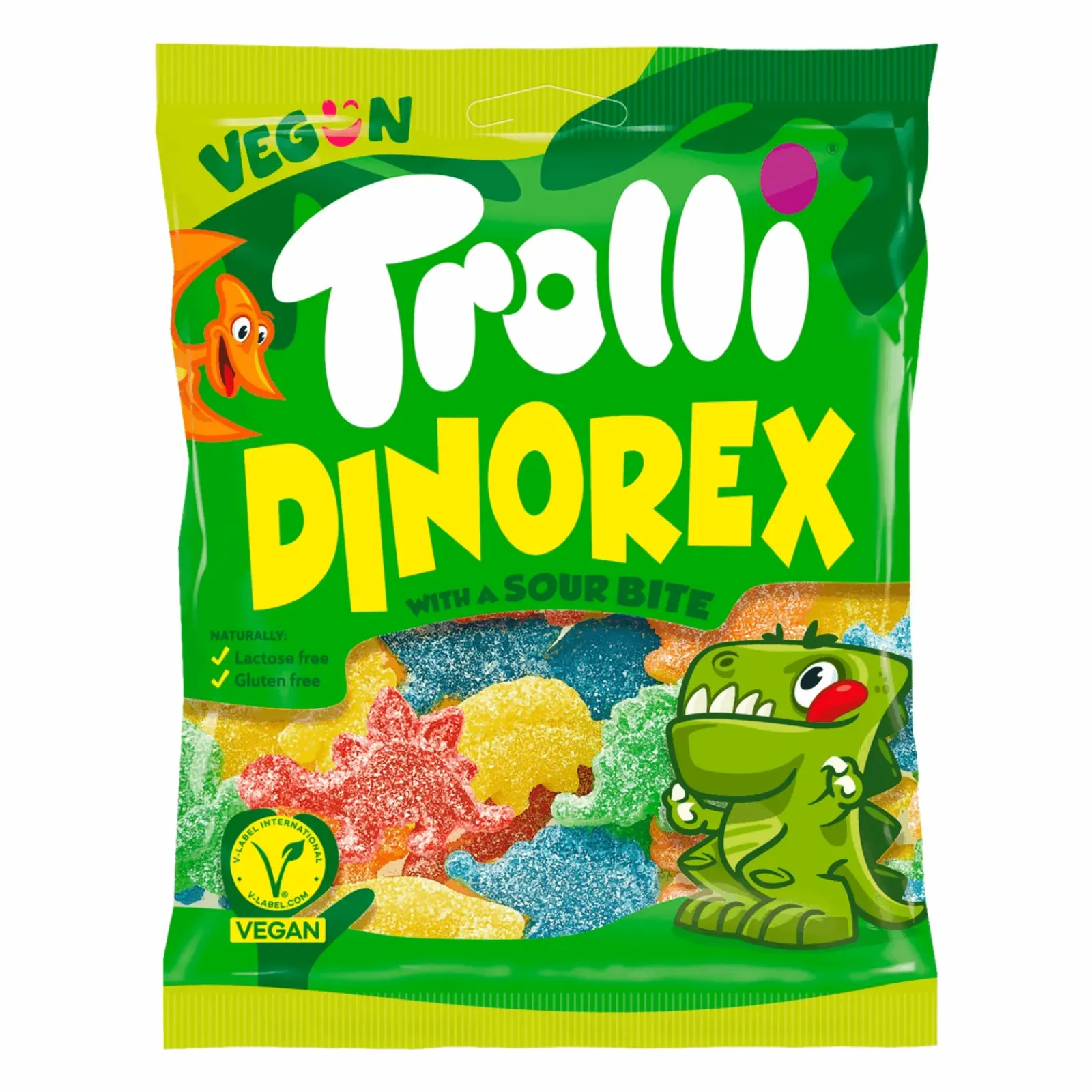 Trolli Dino Rex Veggie zakje (18x 200g) Clearance