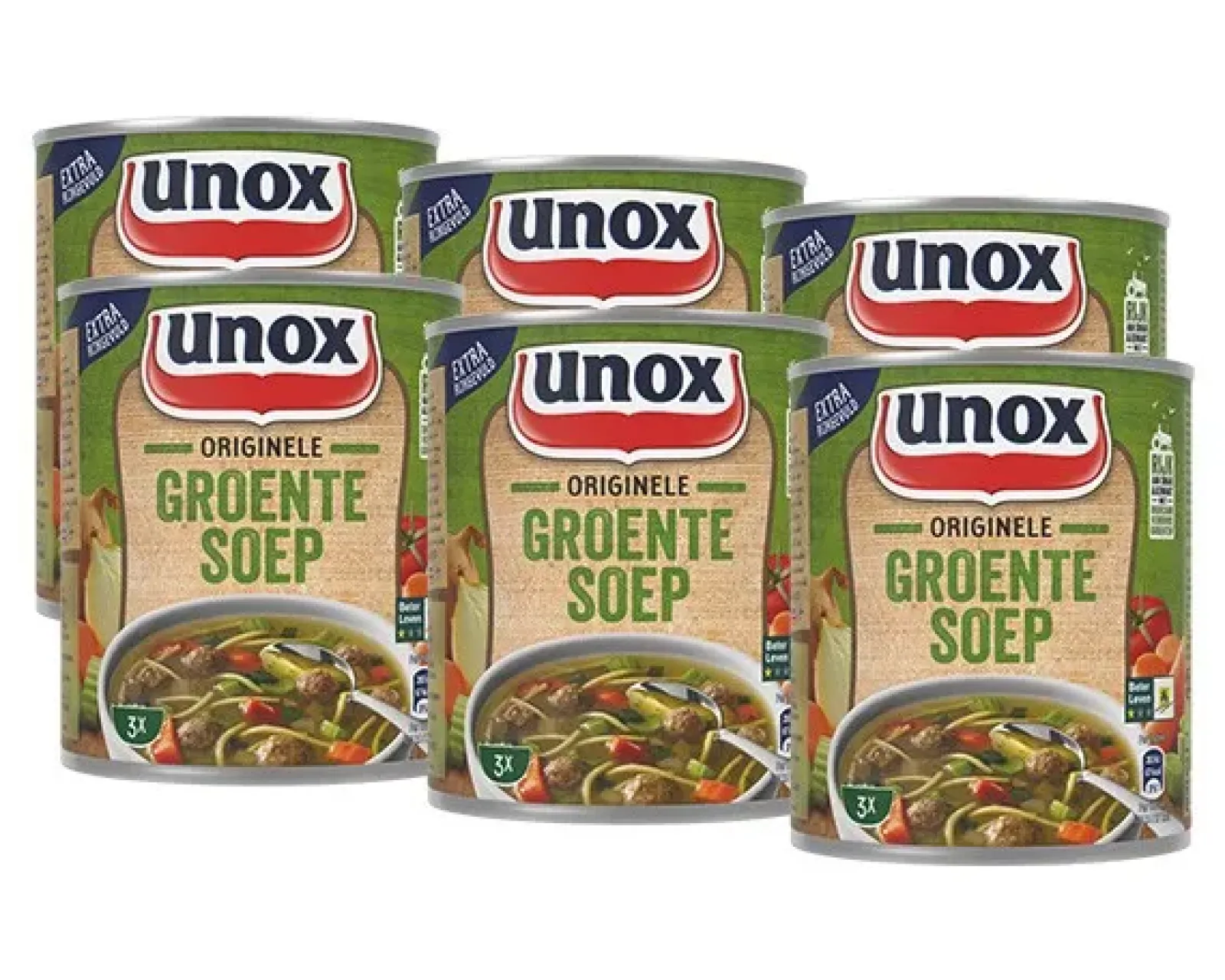 Unox Groentesoep Blik (6x 0,8 liter) Clearance