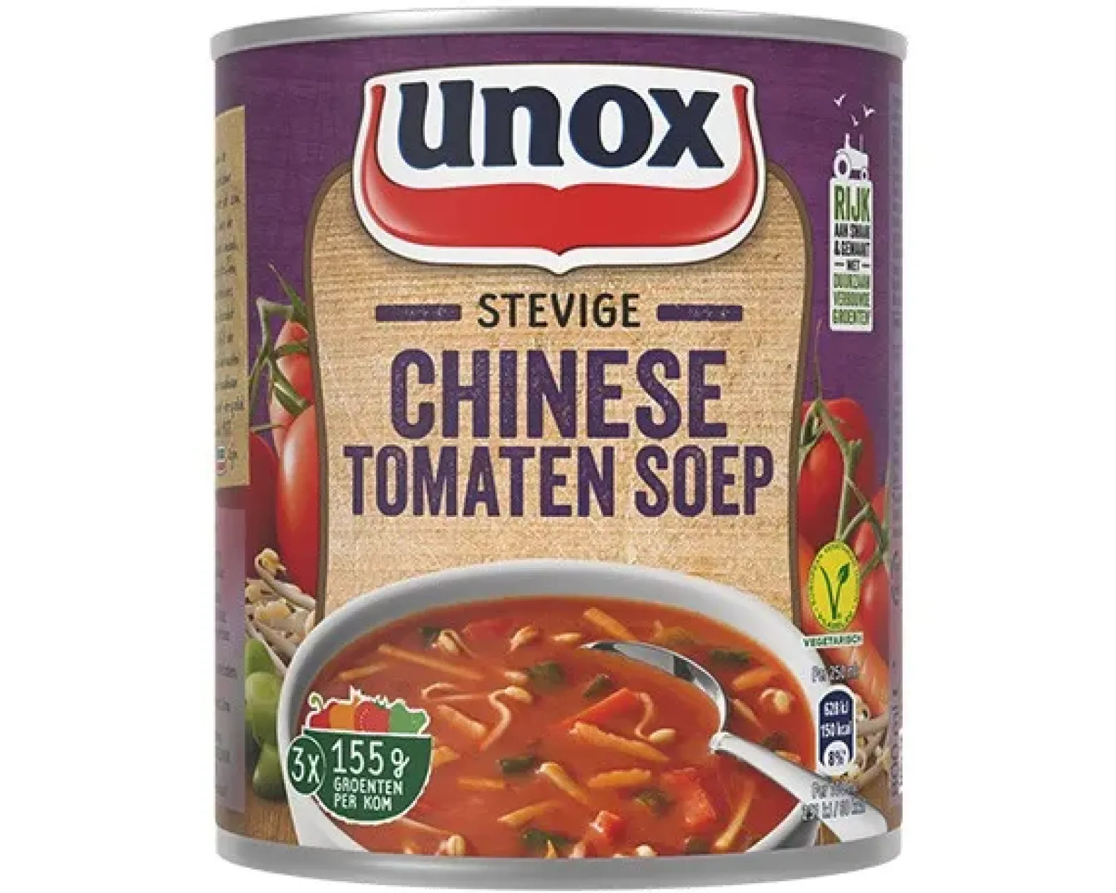 Unox Stevige Chinese Tomaat Blik (6x 0,8 liter) Outlet