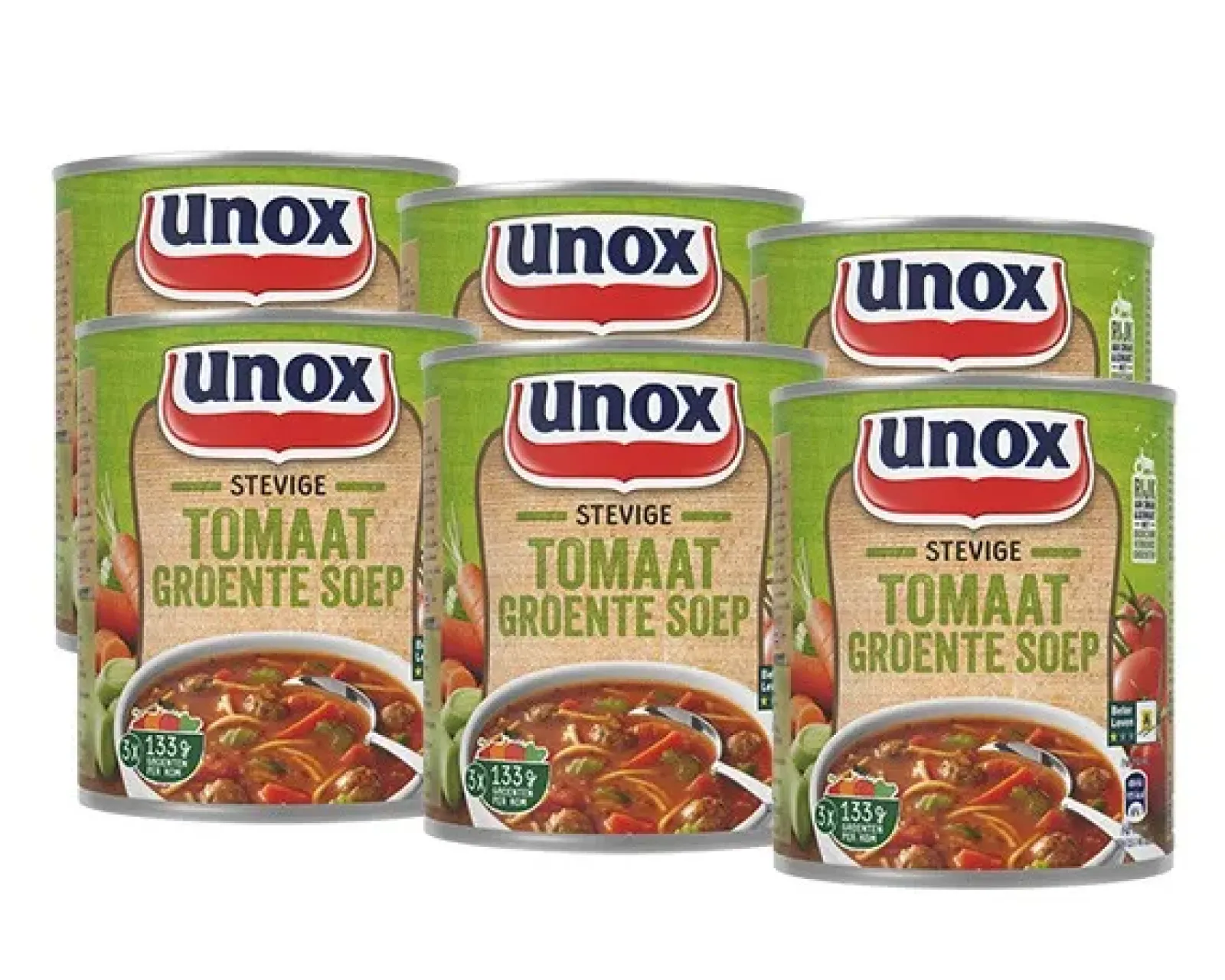Unox Stevige Tom/Groentesoep Blik (6x 0,8 liter) Online
