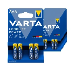 Varta AAA Longlife Power Alkaline Batterijen (10x 4 stuks) Hot
