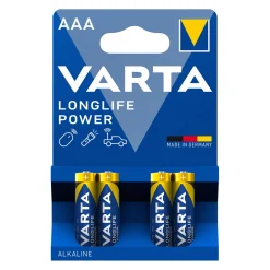 Varta AAA Longlife Power Alkaline Batterijen (10x 4 stuks) Hot