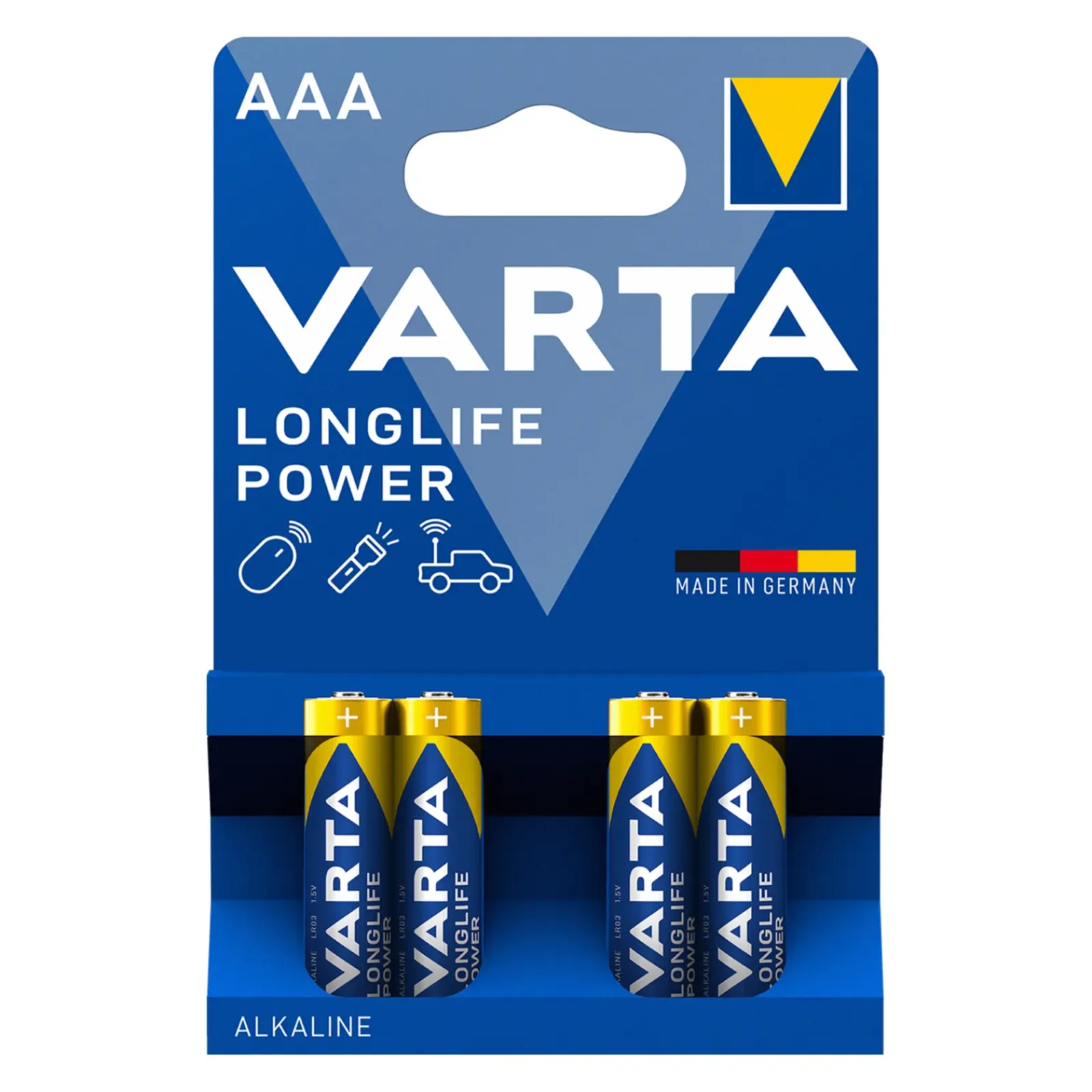 Varta AAA Longlife Power Alkaline Batterijen (10x 4 stuks) Hot
