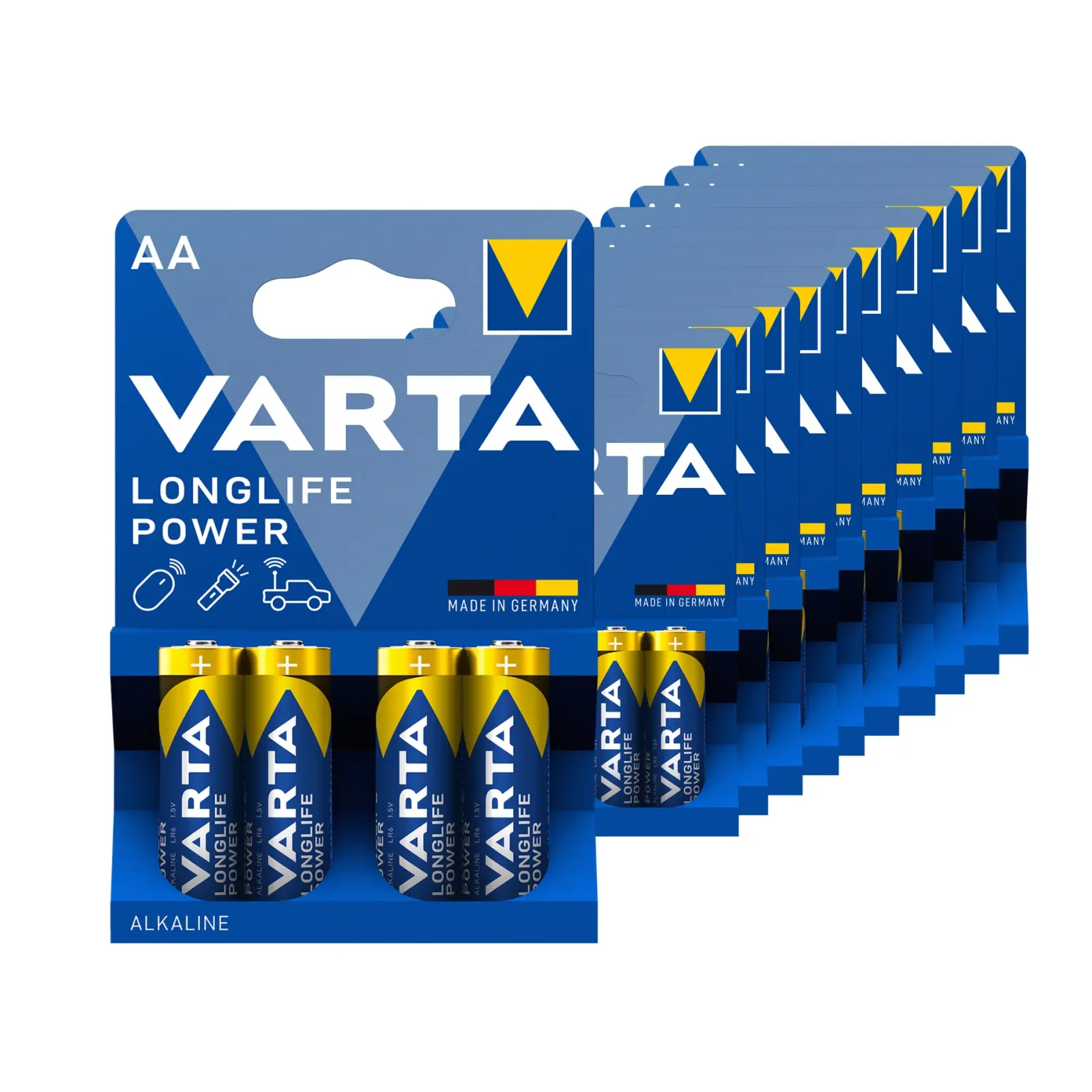 Varta AA Longlife Power Alkaline Batterijen (20x 4 stuks) Sale
