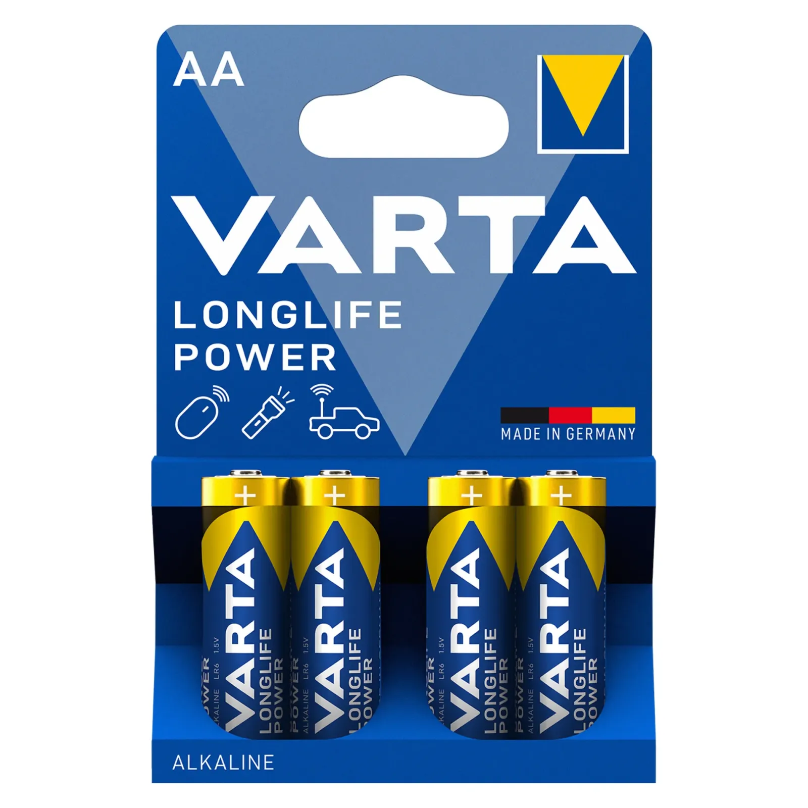 Varta AA Longlife Power Alkaline Batterijen (20x 4 stuks) Sale