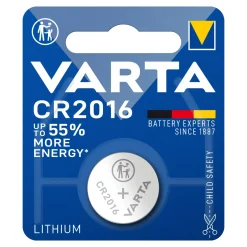 Varta CR2016 Lithium Knoopcel Batterij (10 stuks) Discount
