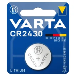 Varta CR2430 Lithium Knoopcel Batterij (10 stuks) Outlet