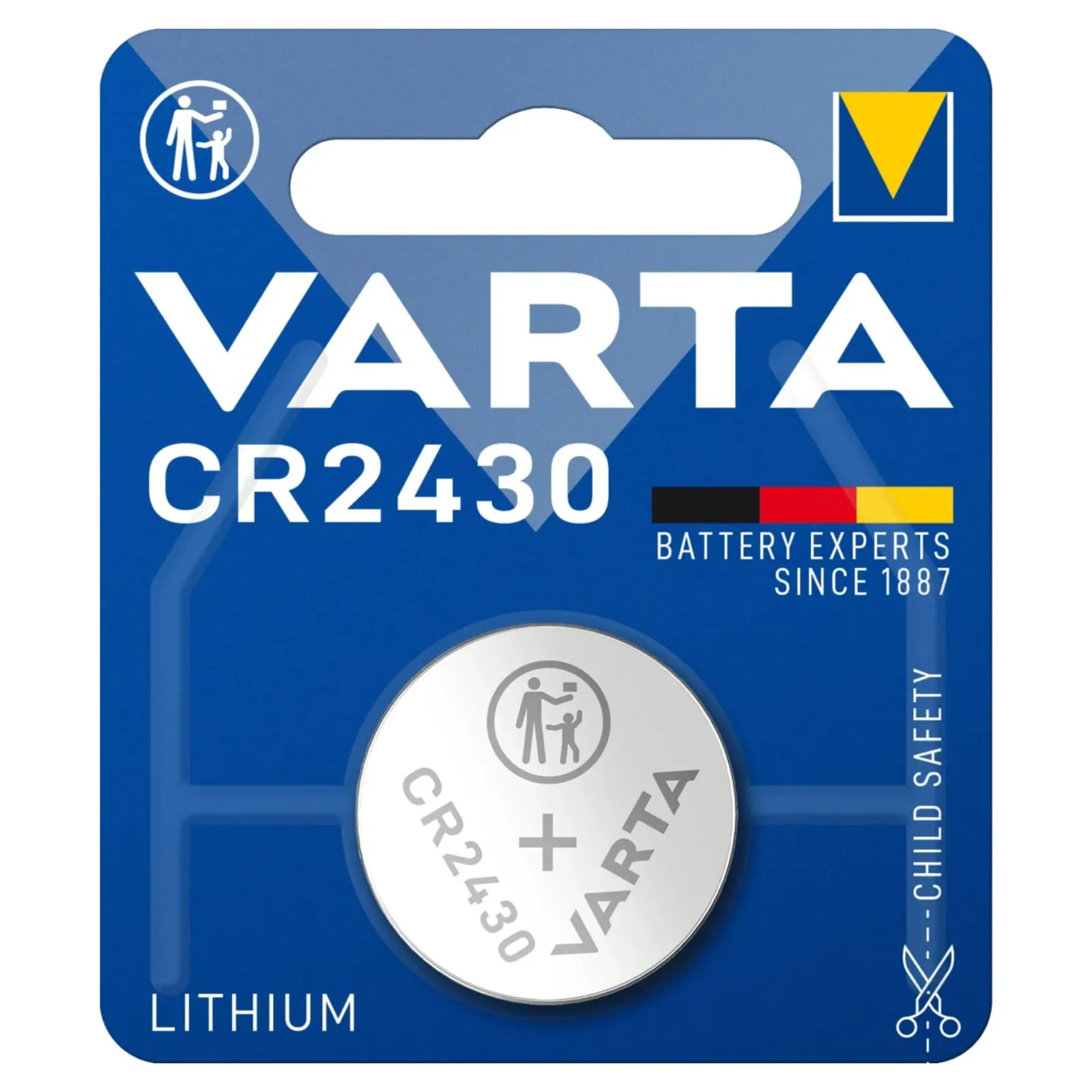 Varta CR2430 Lithium Knoopcel Batterij (10 stuks) Outlet