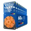 Varta Hoortoestel Batterijen Type 13 (10x 6 stuks) Sale