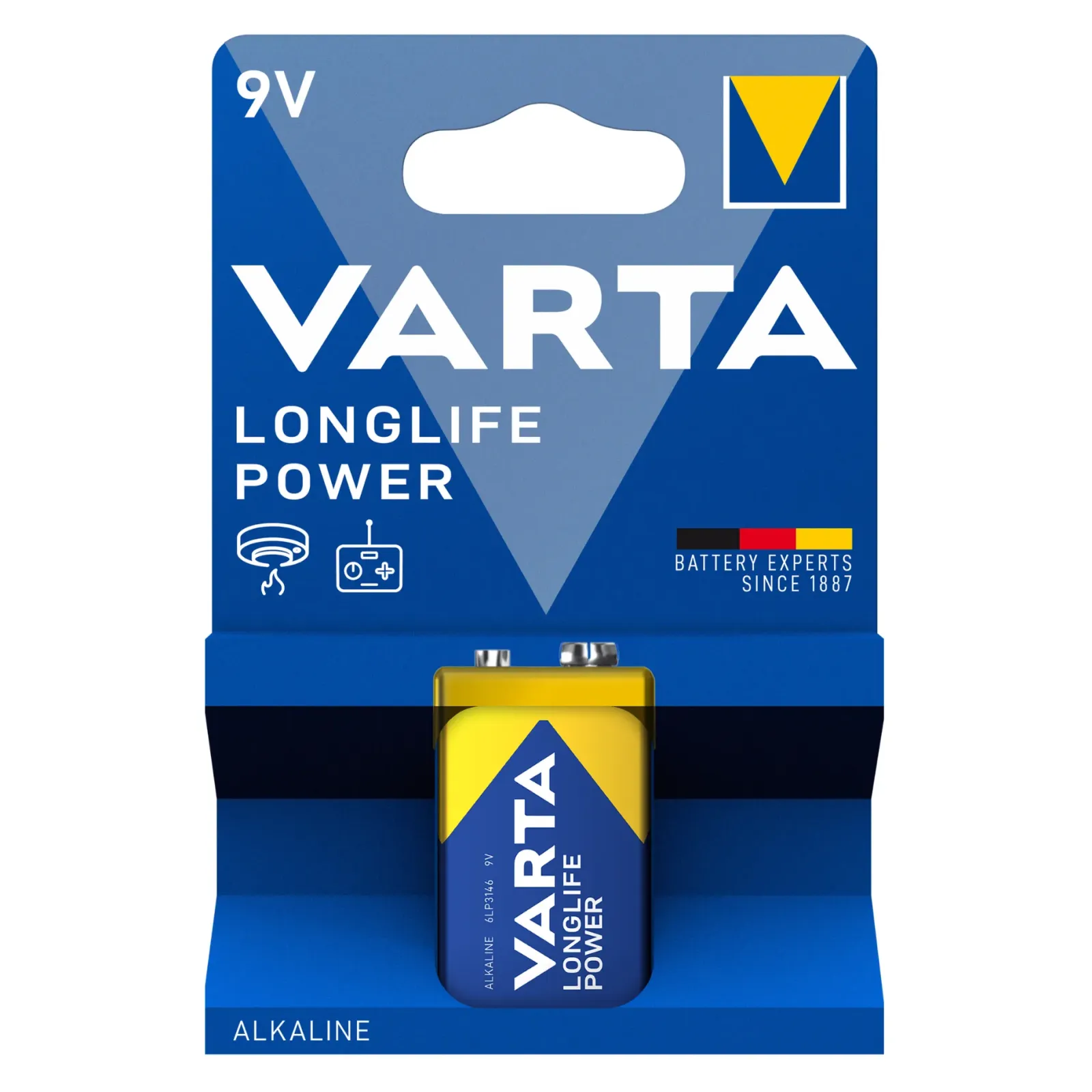 Varta Longlife Power Blok E 6LR61 9V (10 stuks) Discount