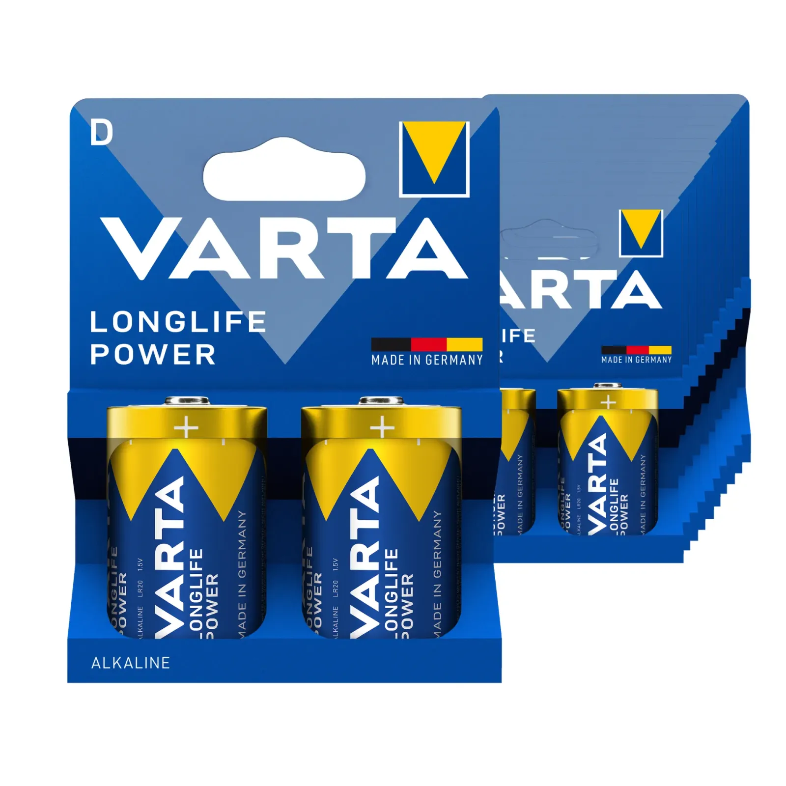 Varta Longlife Power D LR20 (10x 2 stuks) Outlet