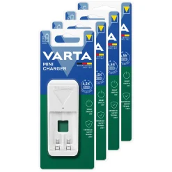 Varta Mini Charger Batterij Stekkerlader (4 stuks) Best