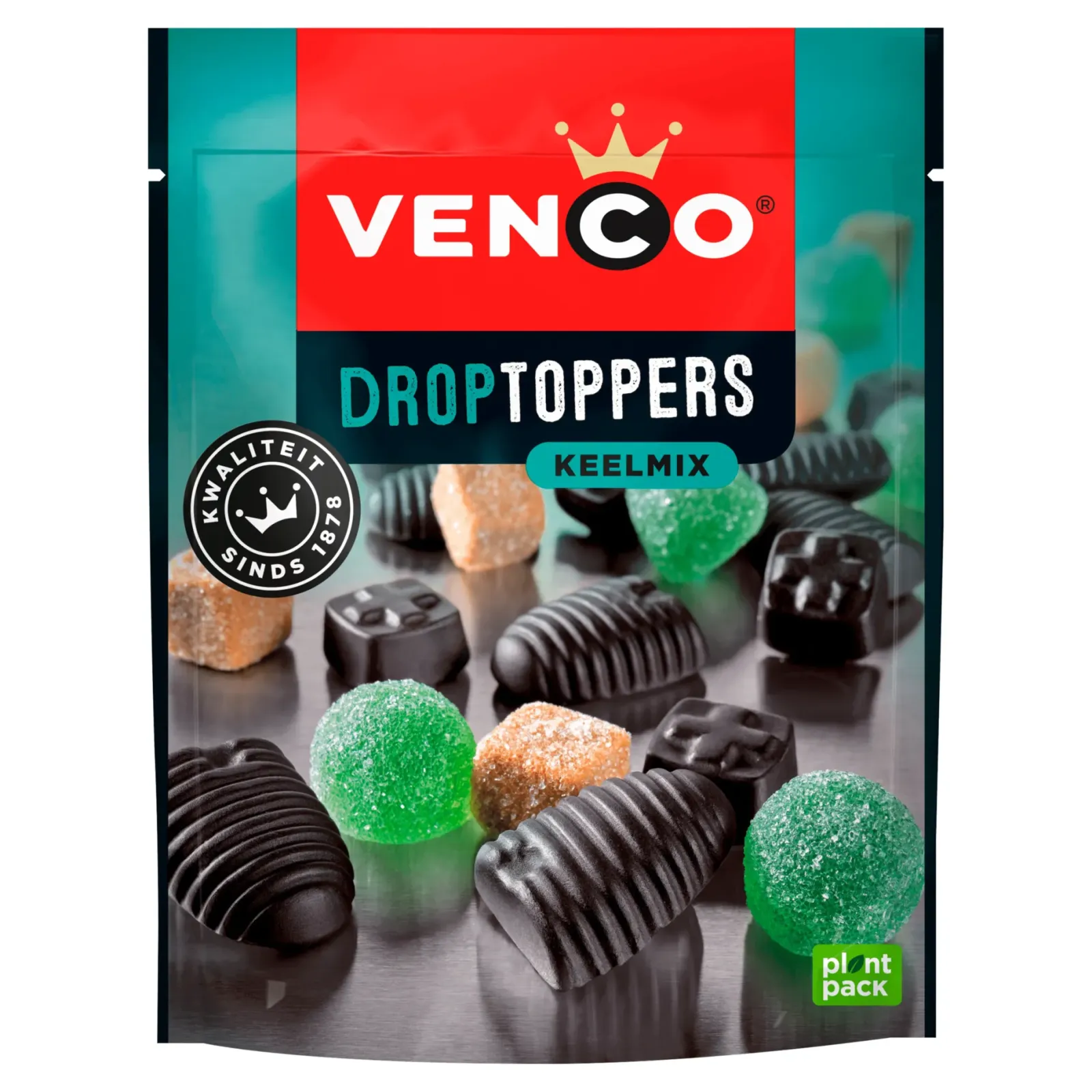 Venco Droptoppers Keelmix zak (10x 225g) Outlet