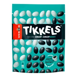 Venco Tikkels Dropmint zak (10x 245gr)