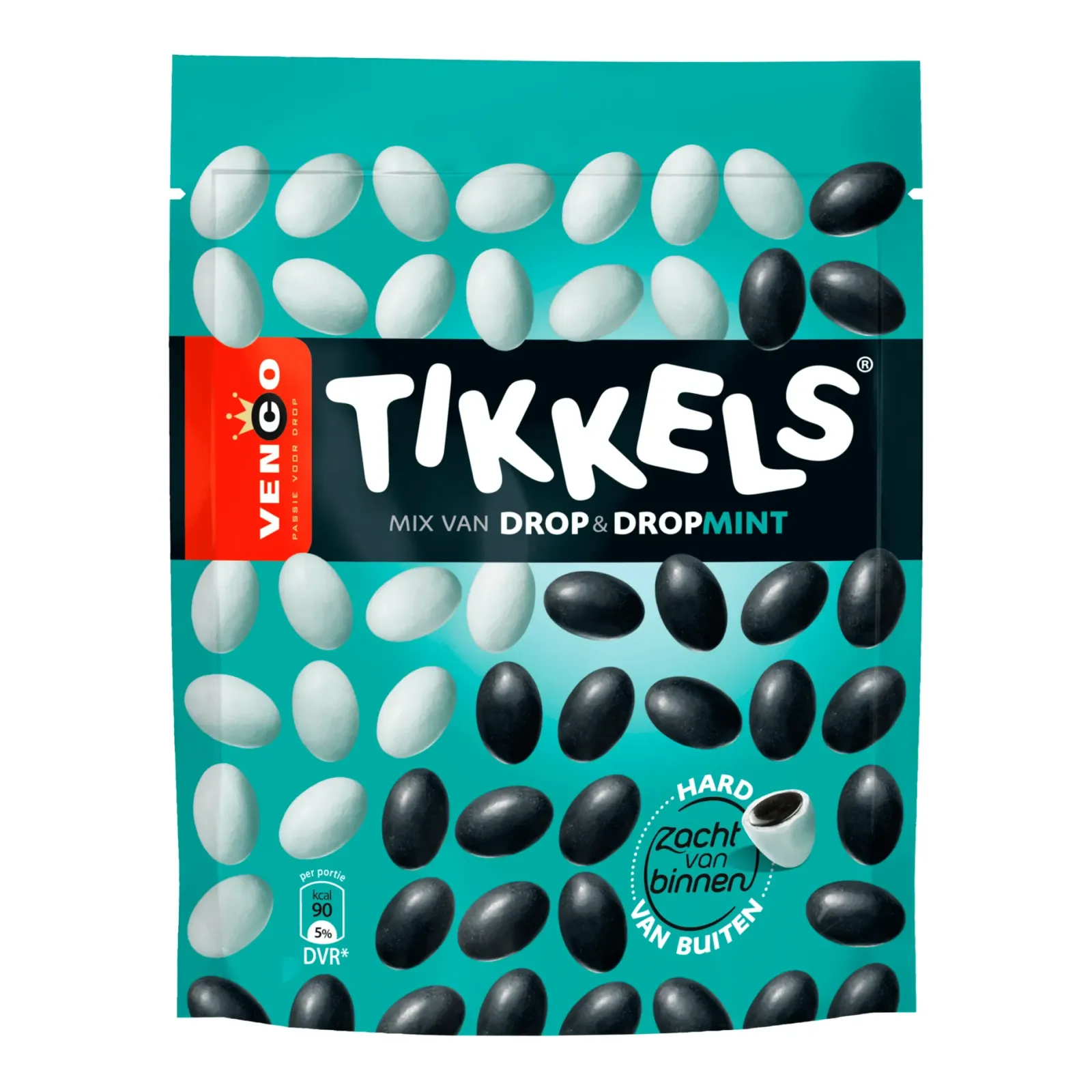 Venco Tikkels Dropmint zak (10x 245gr)