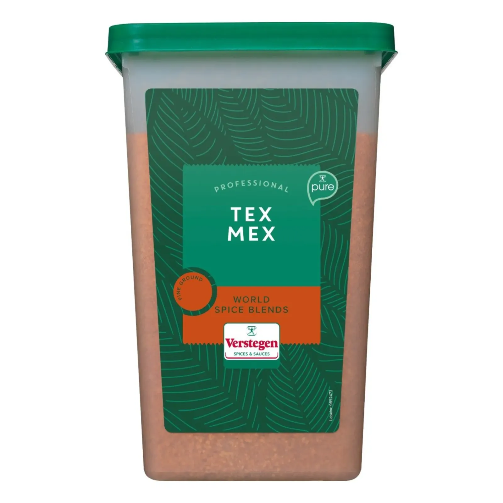Verstegen Tex Mex Kruiden Fijn Met Zout (1900gr)