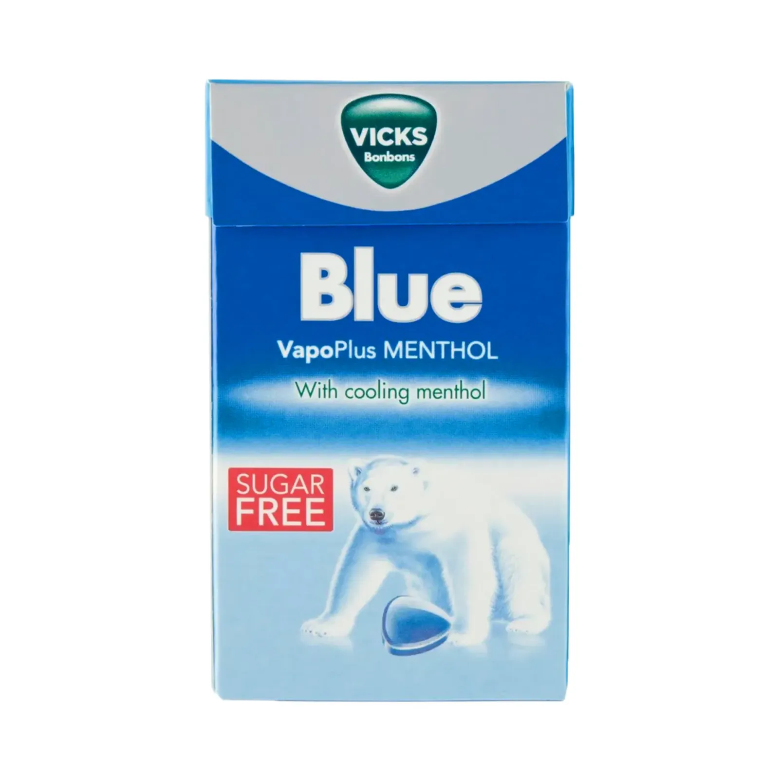 Vicks Blue Menthol Suikervrij Minibox (20x 40gr) Best