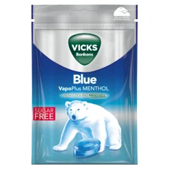 Vicks Blue Suikervrij Zak (20x 72gr) Outlet