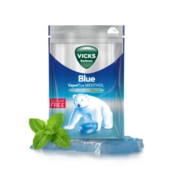 Vicks Blue Suikervrij Zak (20x 72gr) Outlet