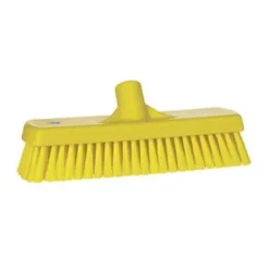 Vikan vloerschrobber hard geel (30cm) Best