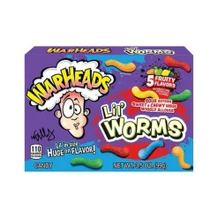Warheads lil worms pak (12x 99gr) Hot