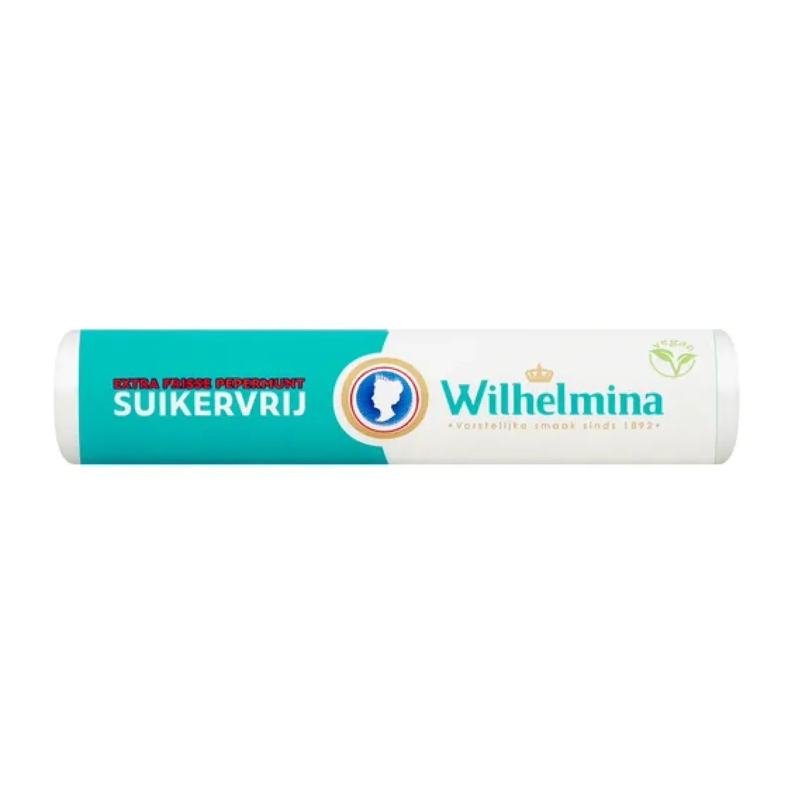 Wilhelmina Pepermunt Suikervrij Vegan Rol (24x 37gr) Sale