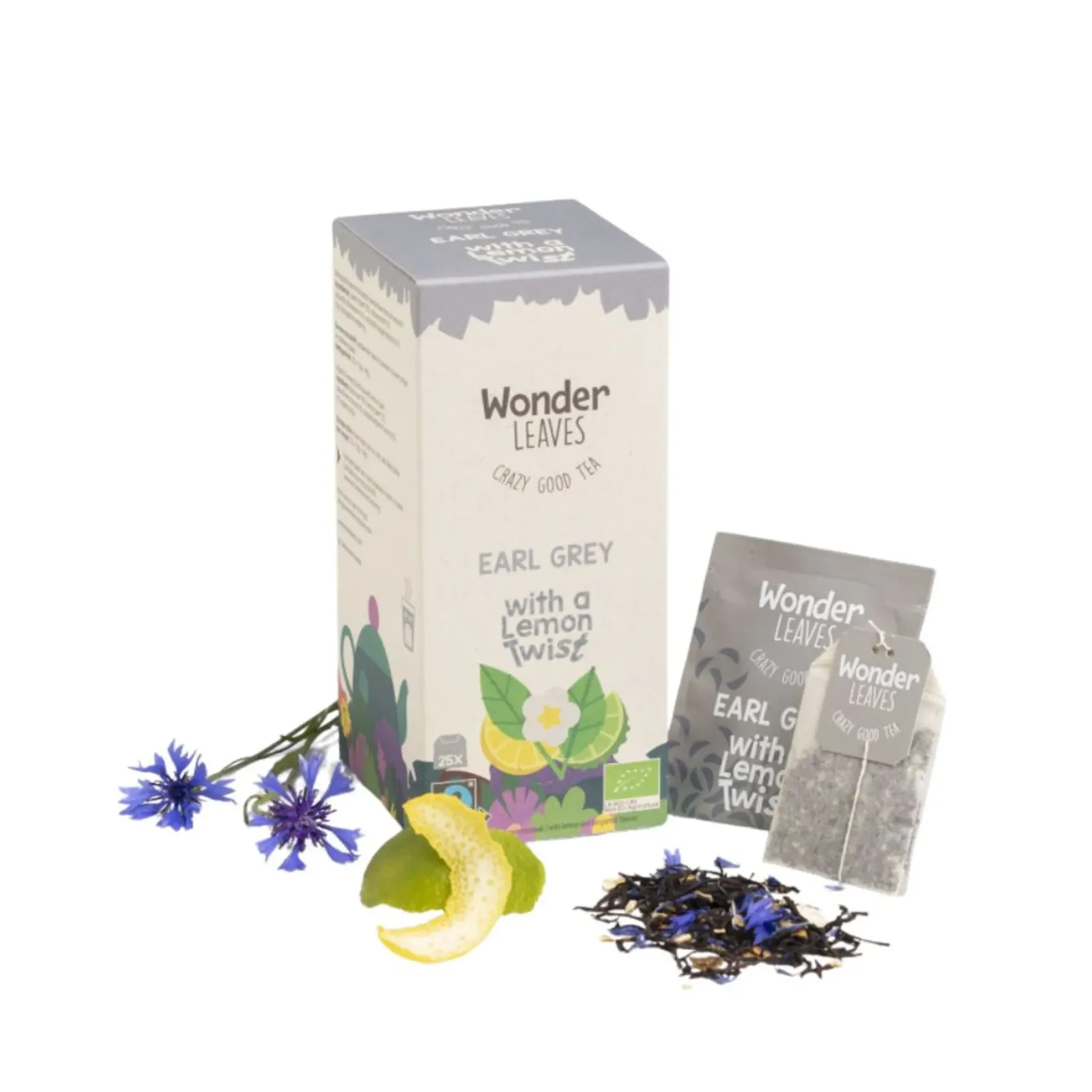 Wonder Leaves BIO FT Earl Grey Lemon (25x 1,8gr) Hot