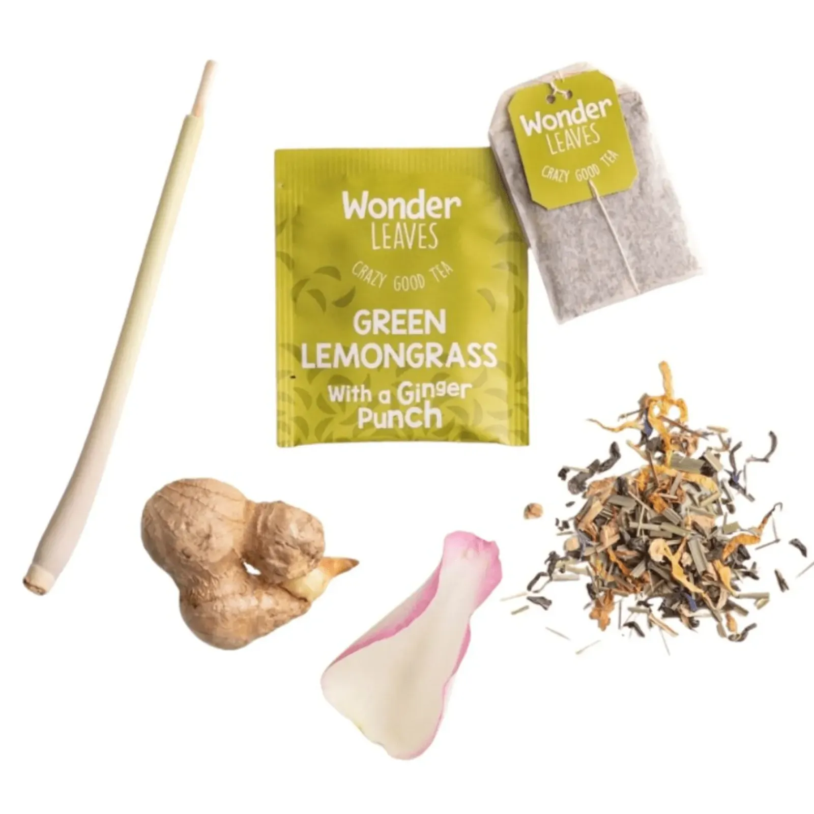 Wonder Leaves BIO FT Lemongrass Ginger (25x 1,8 gr) Clearance