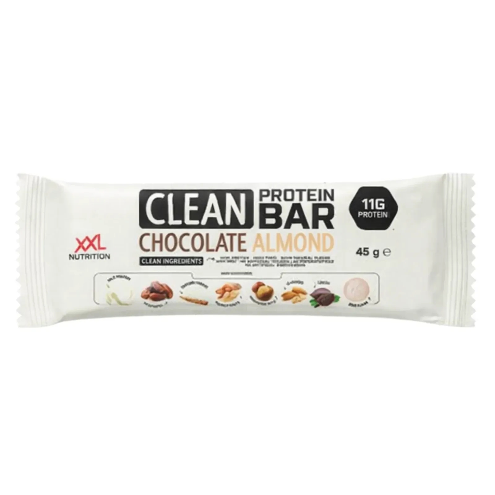 XXL Nutrition Clean Protein Bar Choco Amandel (16×45 gram) Hot