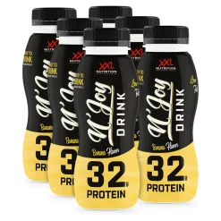 XXL Nutrition N’Joy Protein Drink Banaan PET flesje (6x 310ml)