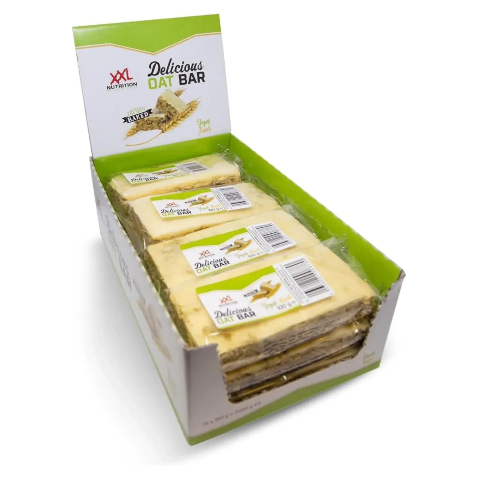 XXL Nutrition Oat Bar Yoghurt Muesli (12x 100g) Hot